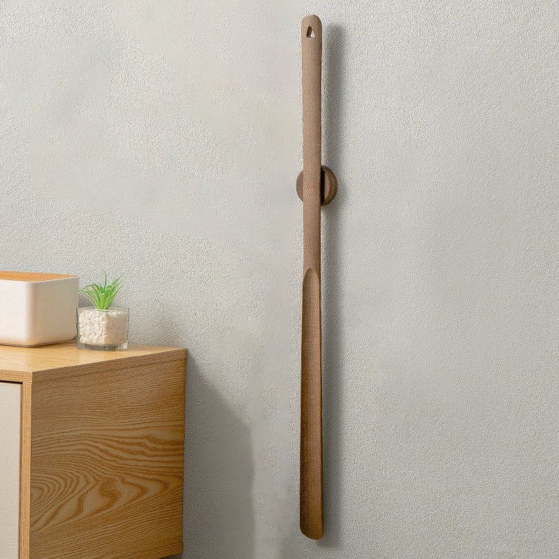 Kolbein - Wooden Long Handle Magnetic Shoehorn