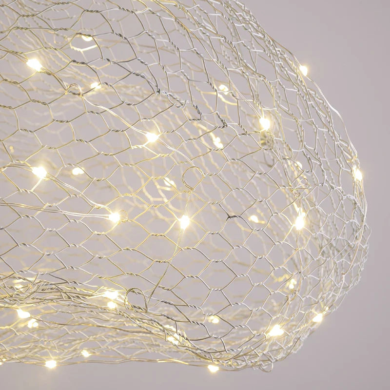 Gold Cloud Pendant Lights for Home and Restaurant - Chandelier