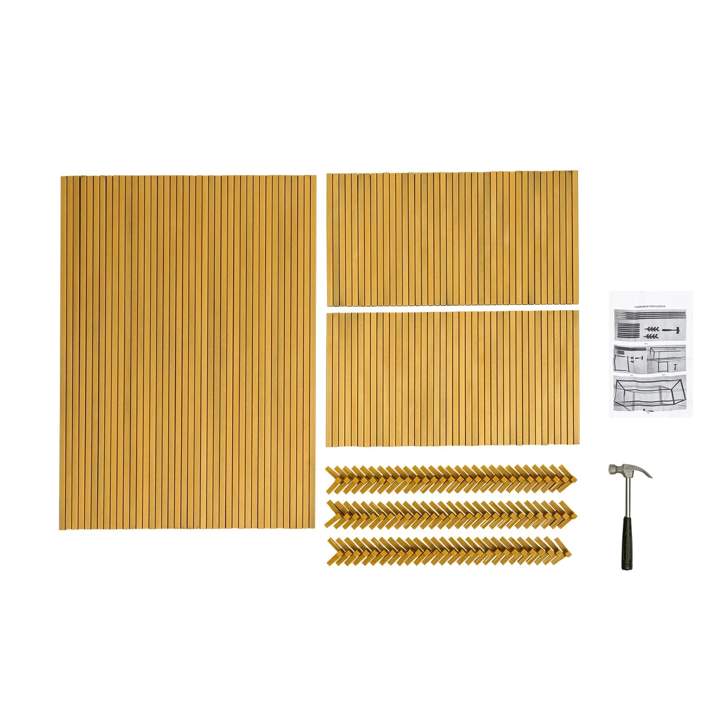 Gold Metal Wedding Flower Stand Set