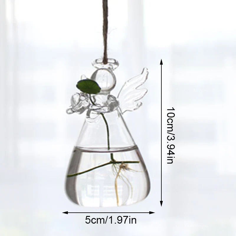Handmade Angel Glass Vase - Home Decor - B05 - Vase