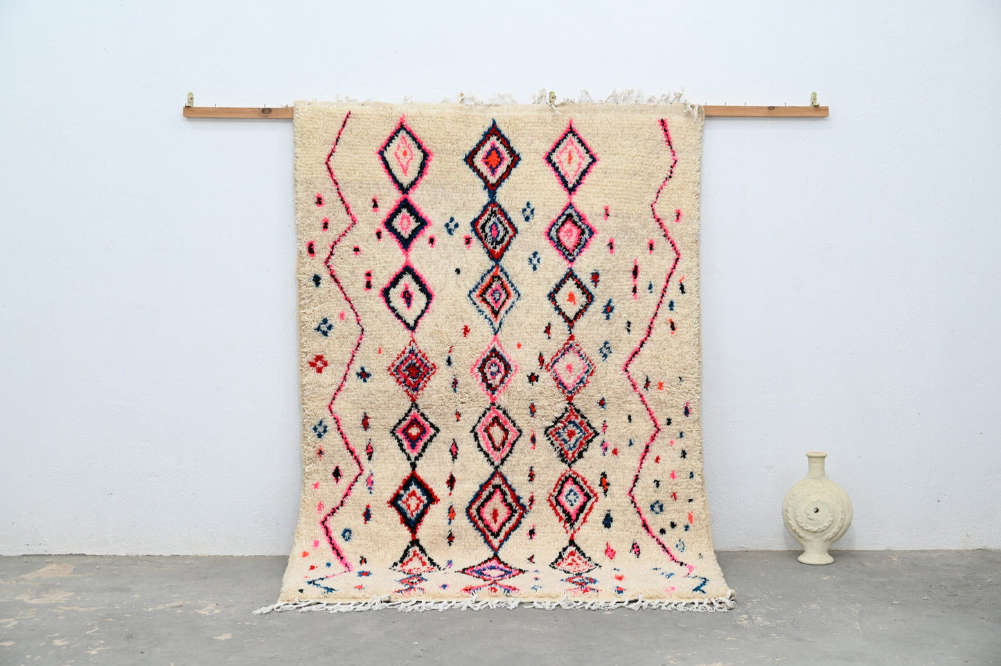 Handmade Moroccan Azilal Rug - 230x154cm - Moroccan Rugs