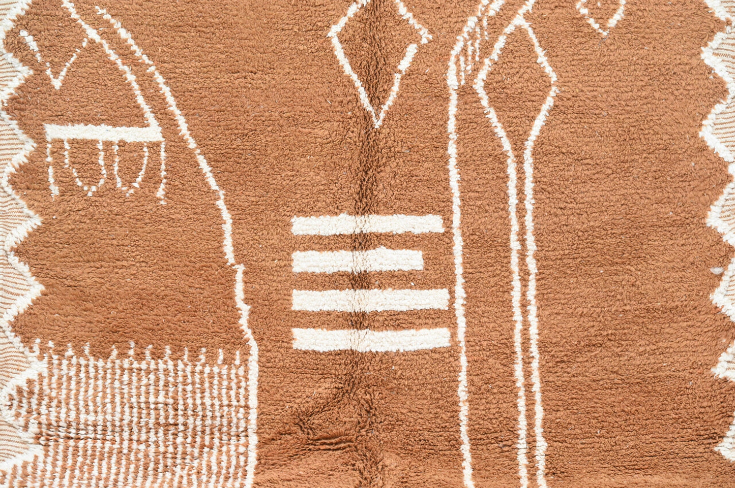 Handmade Moroccan Traditional Azilal Rug - 328x197cm - Moroccan Rugs