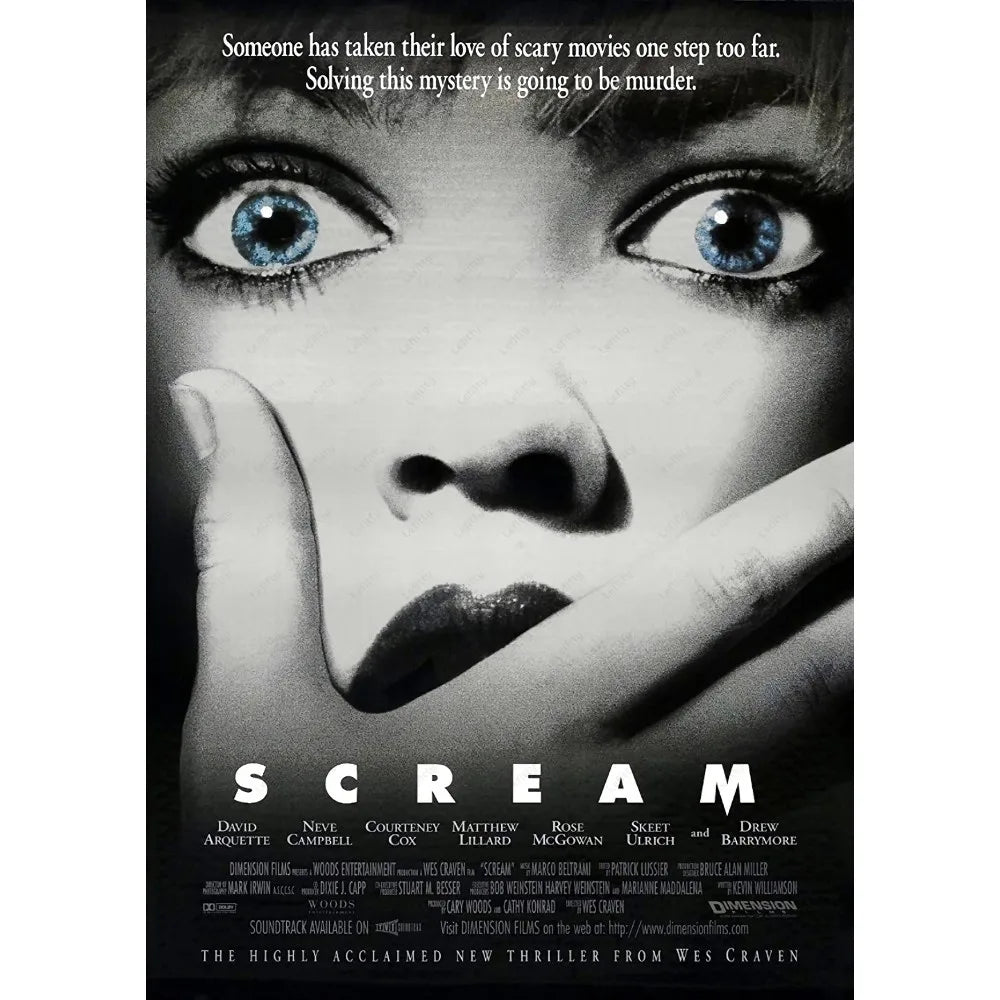 Horror Movie Retro Poster Wall Art - z9 / 30X40cmNoframe - Posters