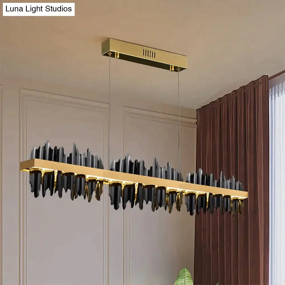 DecorBites™ Irene - Iceberg Design Modern LED Chandelier Lighting For Dining Room