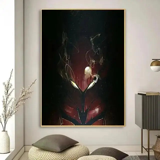 Kawaii Cat Anime Canvas Wall Art - P7 / 30x40cm No Frame - Posters