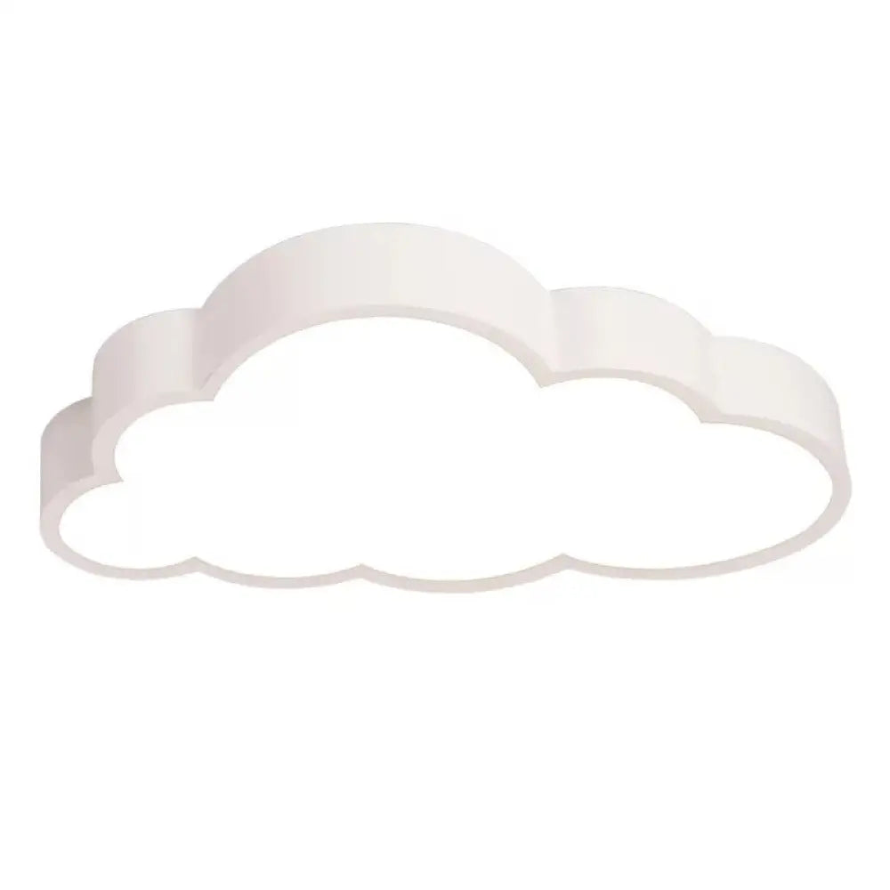 DecorBites™ DecorBites™ Kids Room Cartoon LED Acrylic Cloud Flushmount Ceiling Lamp