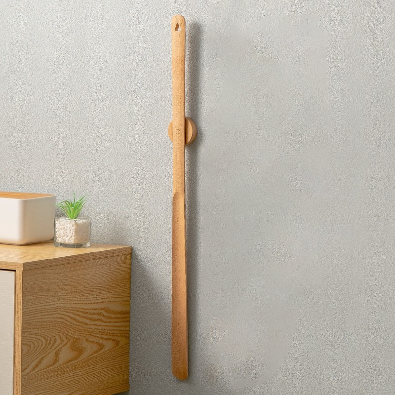 Kolbein - Wooden Long Handle Magnetic Shoehorn