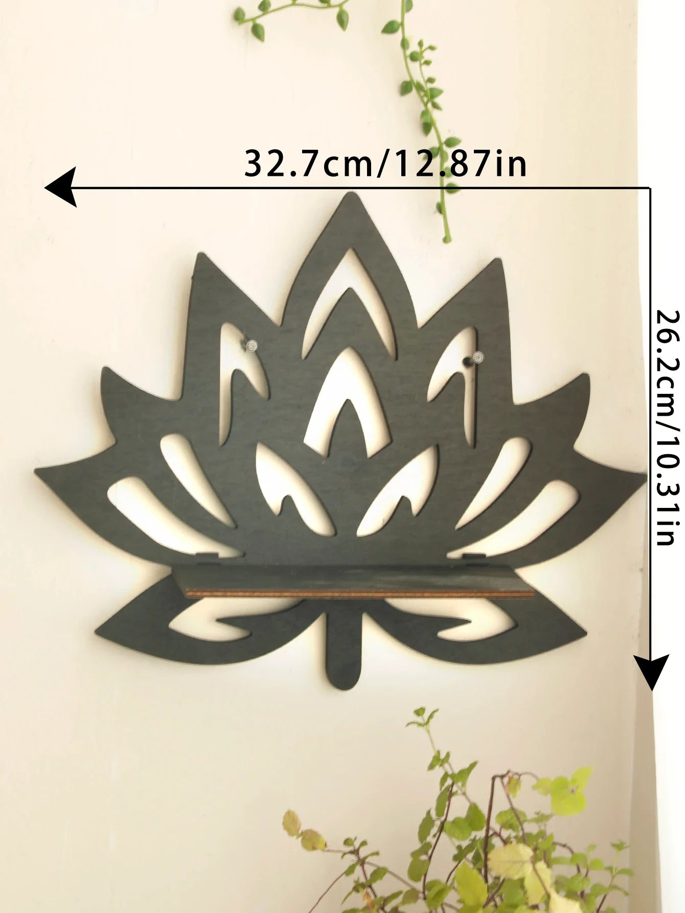 Lotus Floating Wall Shelf - Multi-Style Home Decor - KK024-M01809