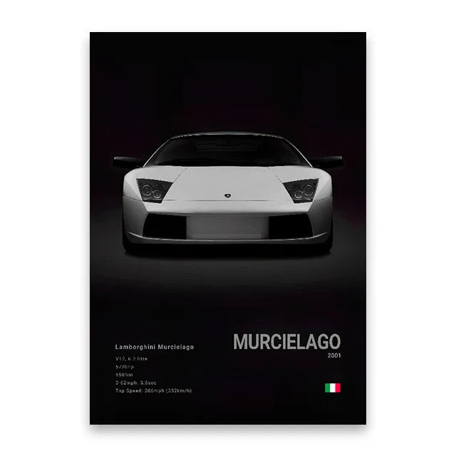 Luxury Car Canvas Wall Art Decor - Posters