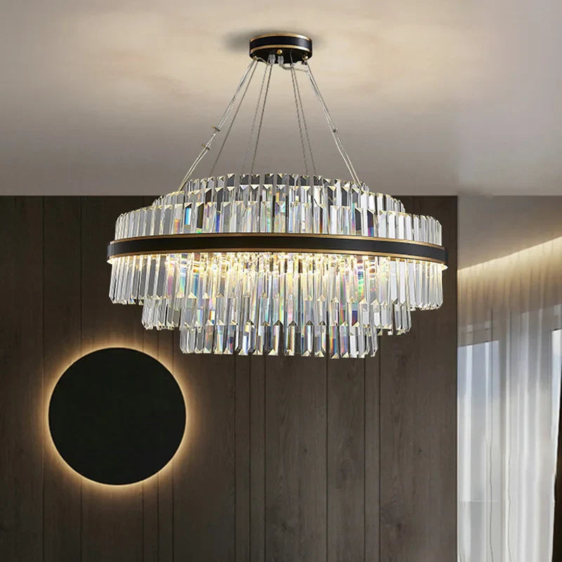 Luxury LED Crystal Chandelier for Home Decor - Chandelier