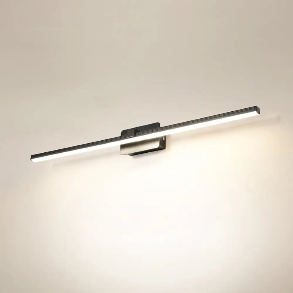 DecorBites™ DecorBites™ Minimalist LED Sconce for Powder Room Wall - Linear Metal Design