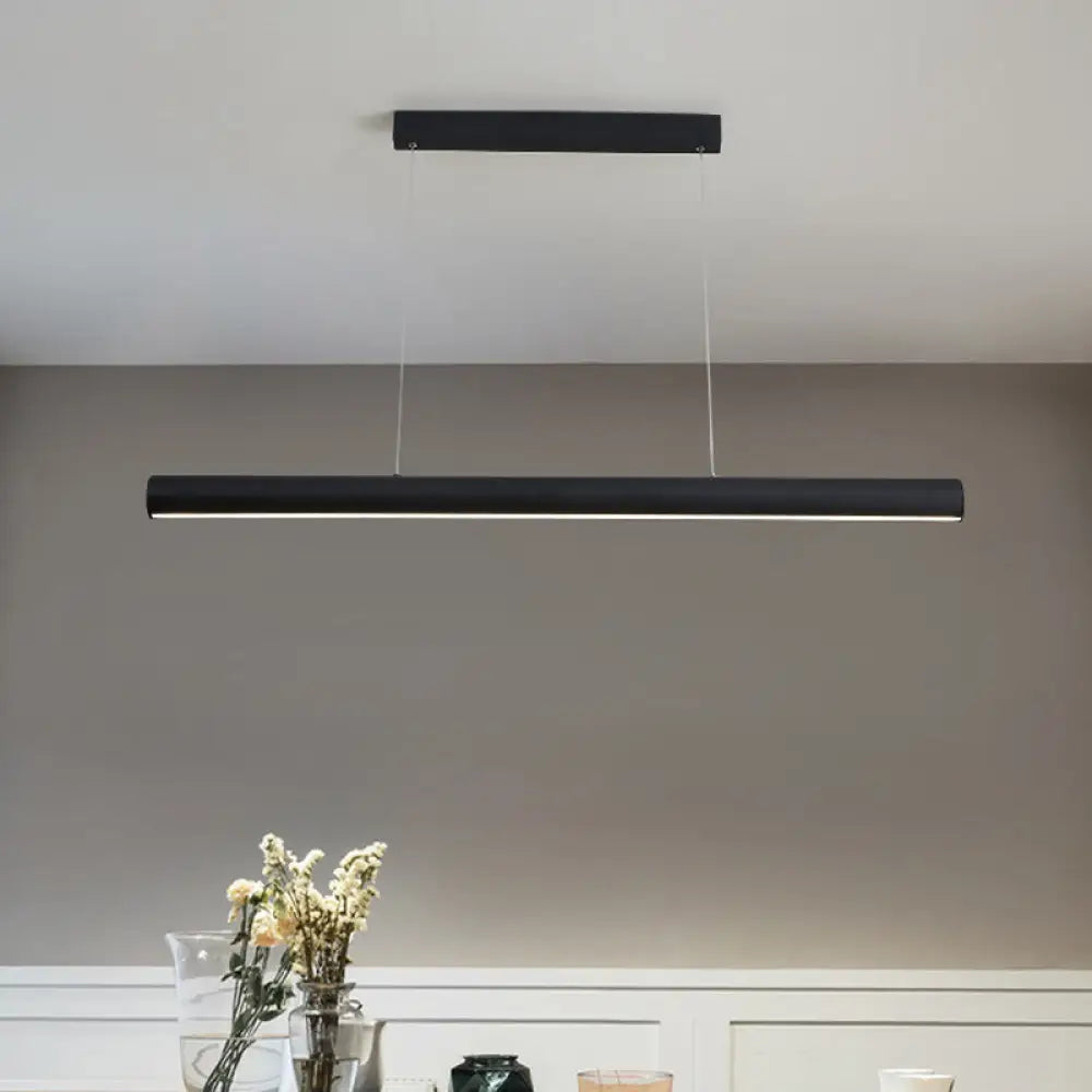 Modern LED Metal Linear Pendant Chandelier - 39"/47" Wide Black Hanging Lamp Kit in White/Warm/Natural Light"
Note: It is important to strike a balance between optimizing for SEO and providing an informative title that accurately describes the product.