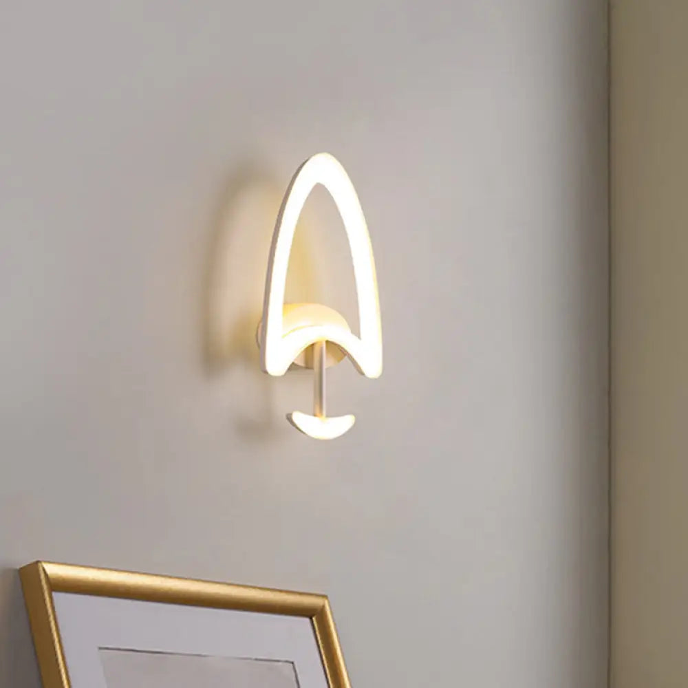 DecorBites™ DecorBites™ Modern Tree-Shaped LED Wall Lamp with Acrylic Shade in Warm/White Light - Ideal for Bedrooms