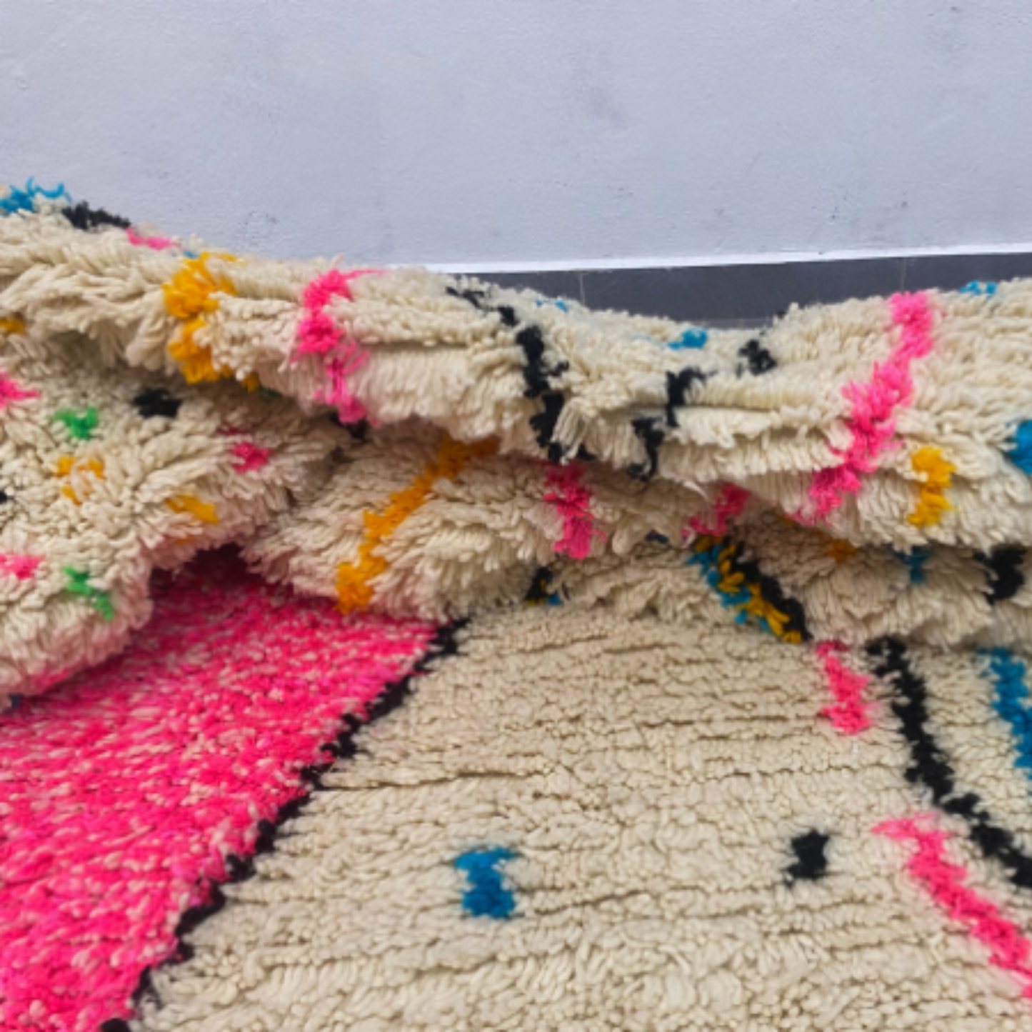 Moroccan Handmade Azilal Rug 3m x 2.5m - Moroccan Rugs