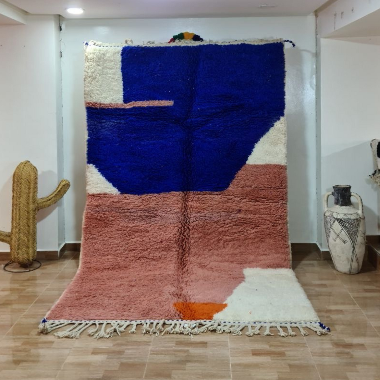 Moroccan Handmade Beni Ouarain Carpet 2.5m x 1.5m - Moroccan Rugs