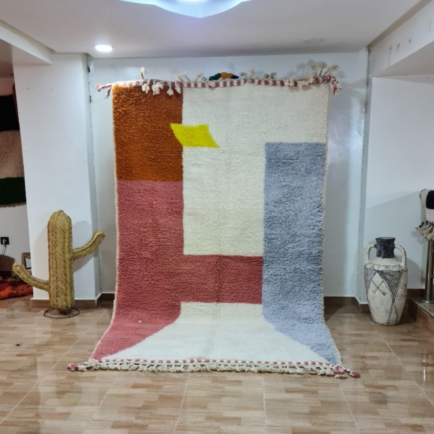 Moroccan Handmade Beni Ouarain Rug 2.5m x 1.5m - Moroccan Rugs