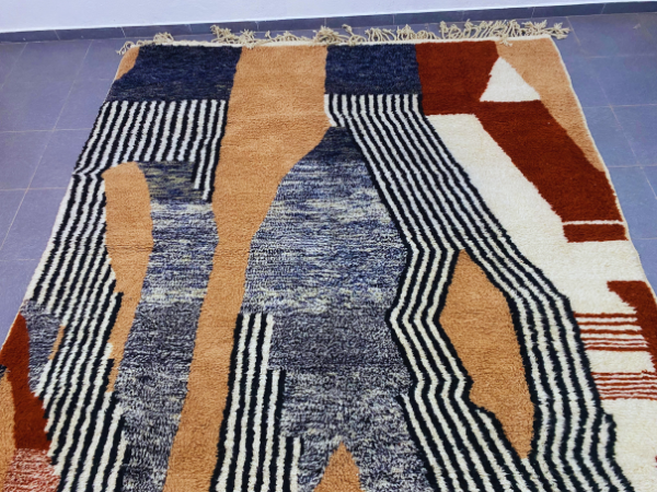 Moroccan Handmade Beni Ouarain Rug 3m x 2.5m - Moroccan Rugs