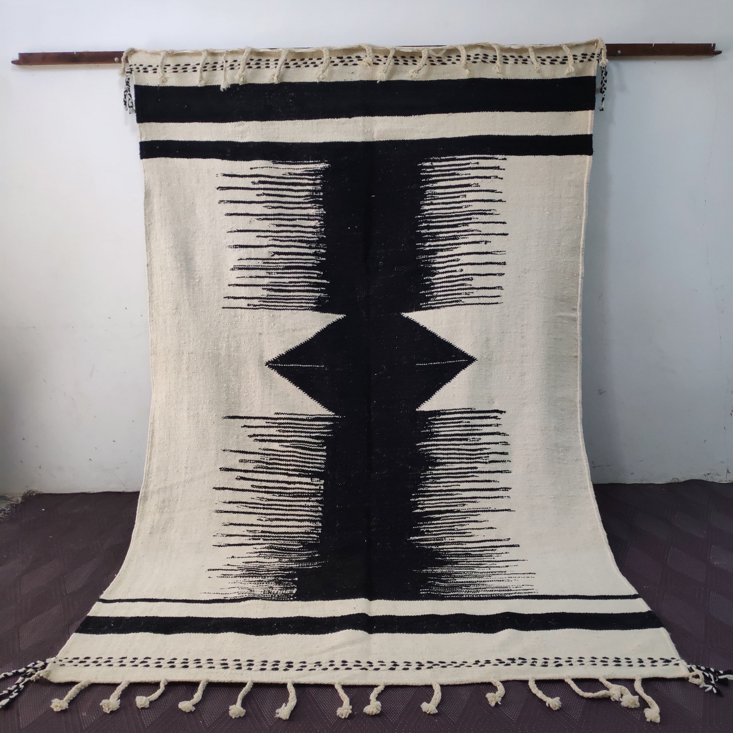 Moroccan Handmade Hanbel rug made to order - Moroccan Rugs