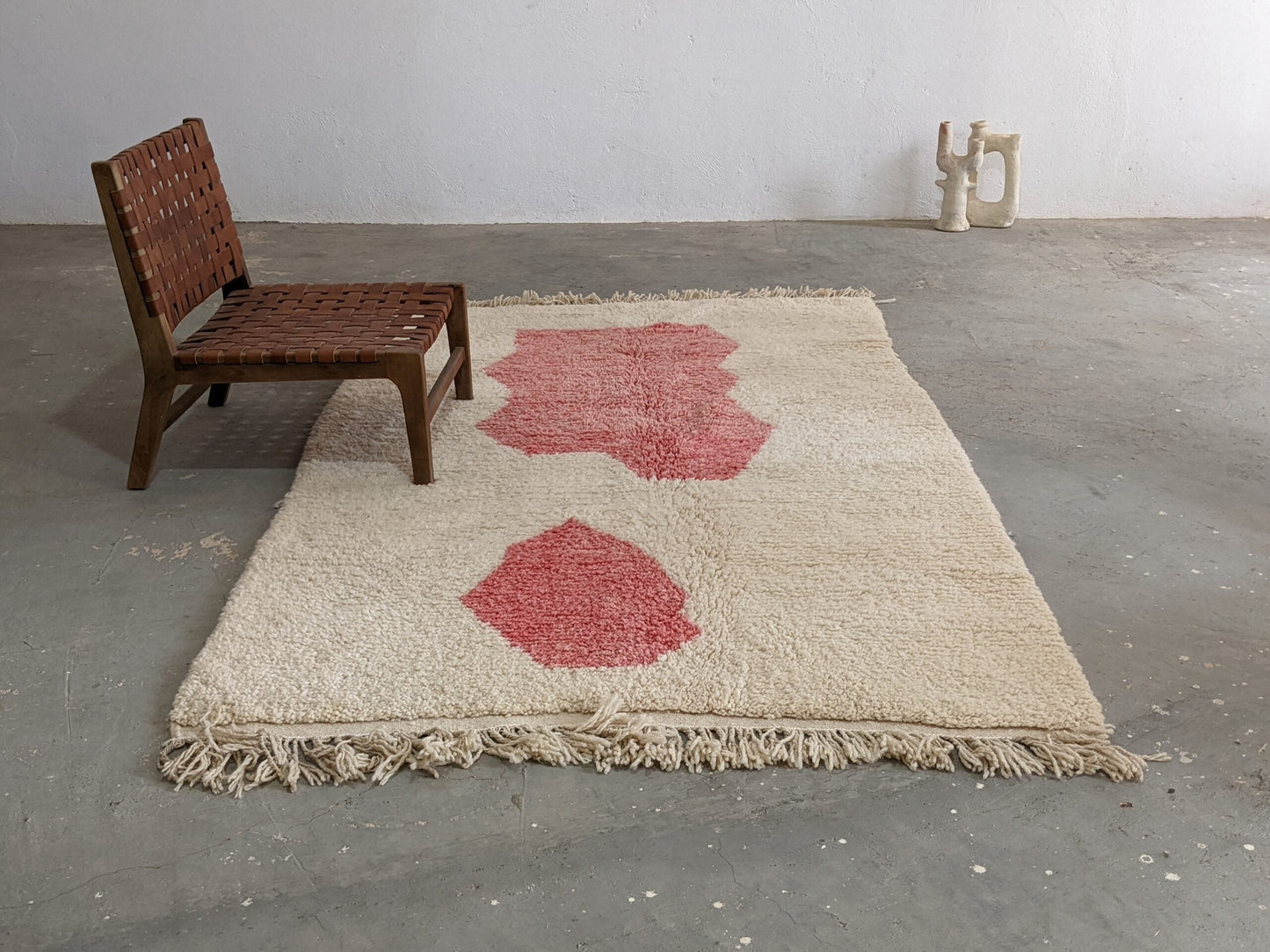 Moroccan Handmade Traditional Azilal Rug 255 X 155 Cm - Moroccan Rugs