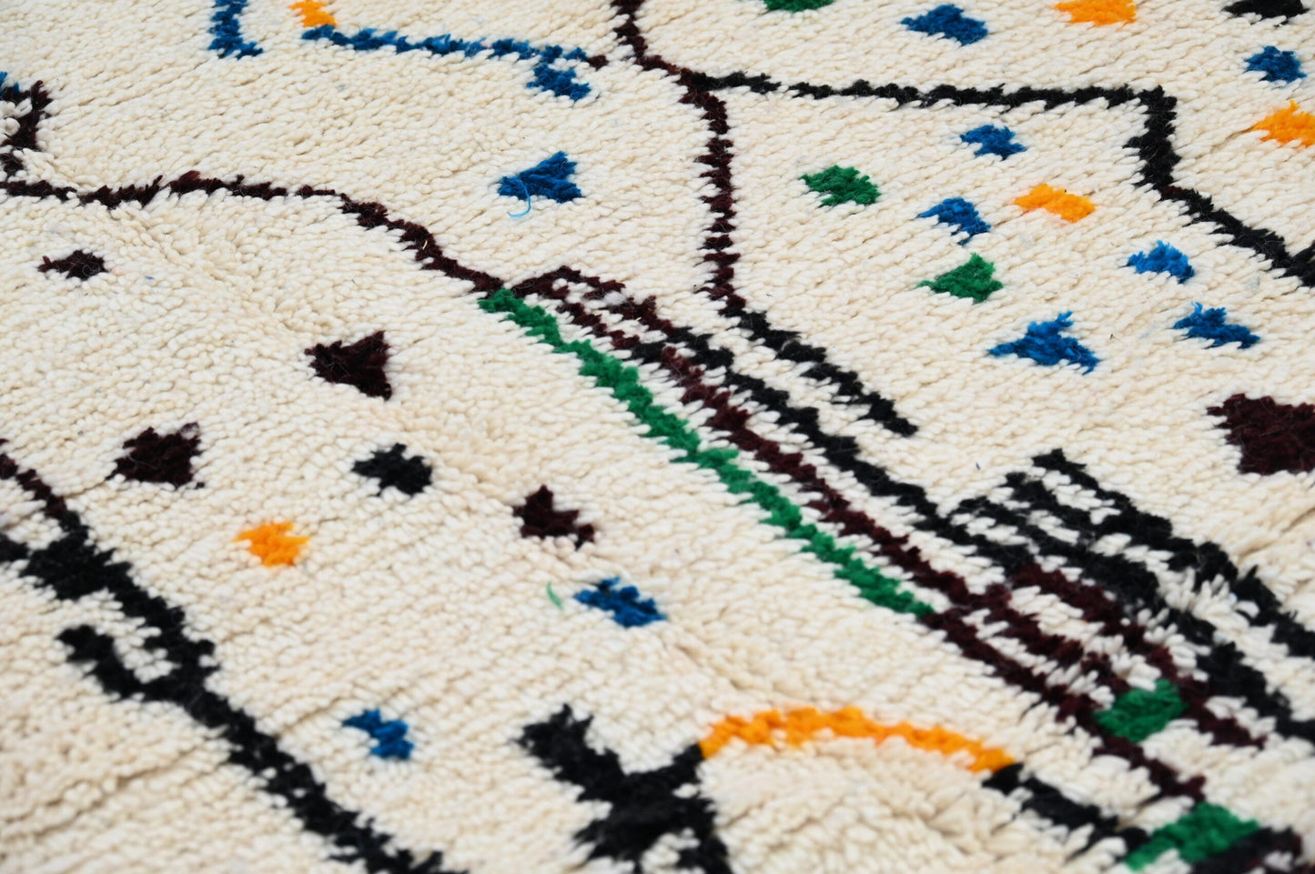 Moroccan Handmade Traditional Azilal Rug 273 X 155 Cm - Moroccan Rugs