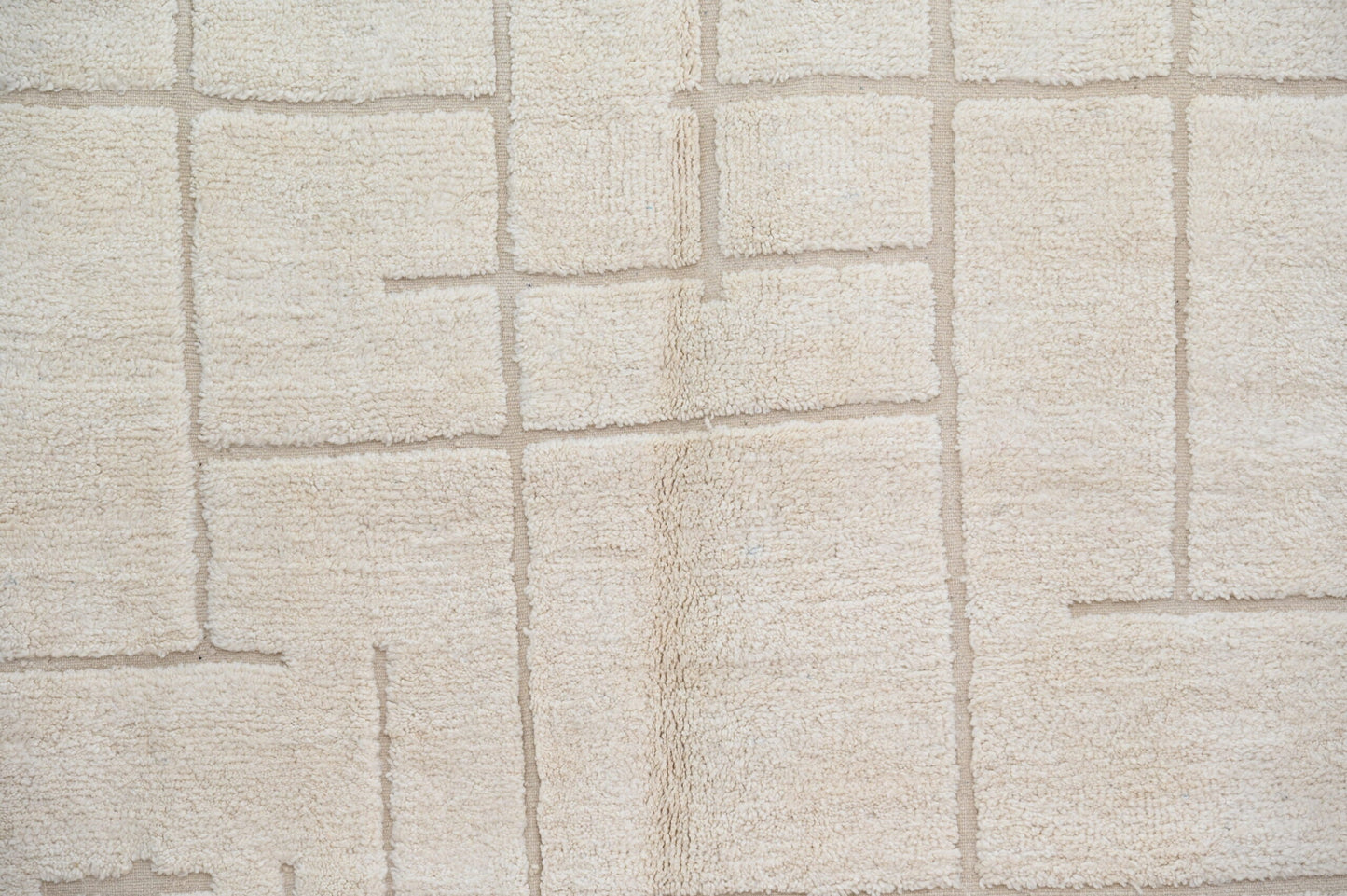 Moroccan Handmade Traditional Beni Ouarain Carpet 305 X 202 Cm - Moroccan Rugs