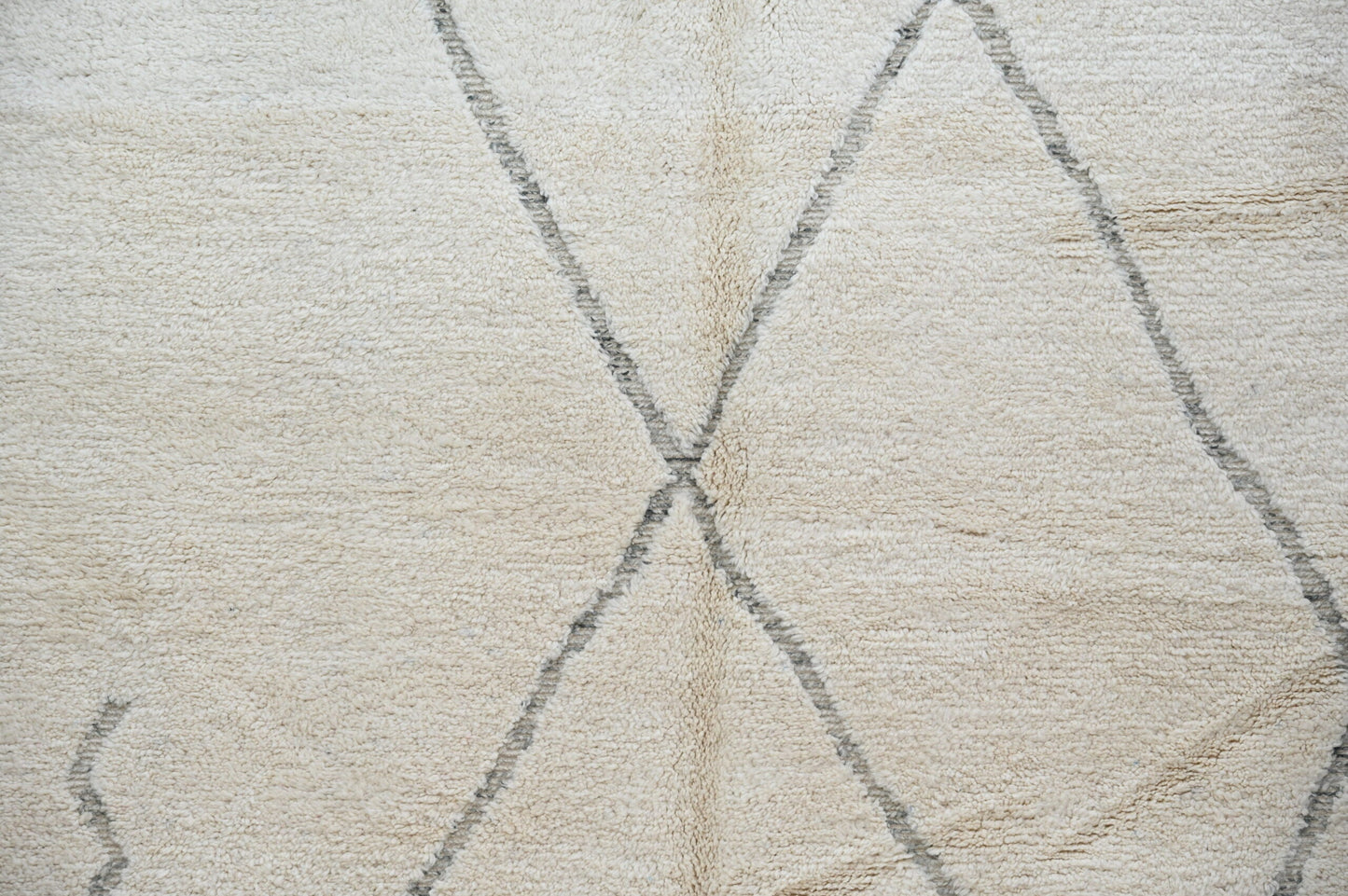 Moroccan Handmade Traditional Berber Rug Beni Ouarain 303 X 212 Cm - Moroccan Rugs