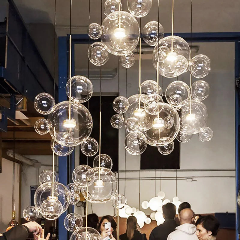 Nordic LED Bubble Chandelier for Home Lighting - Chandelier