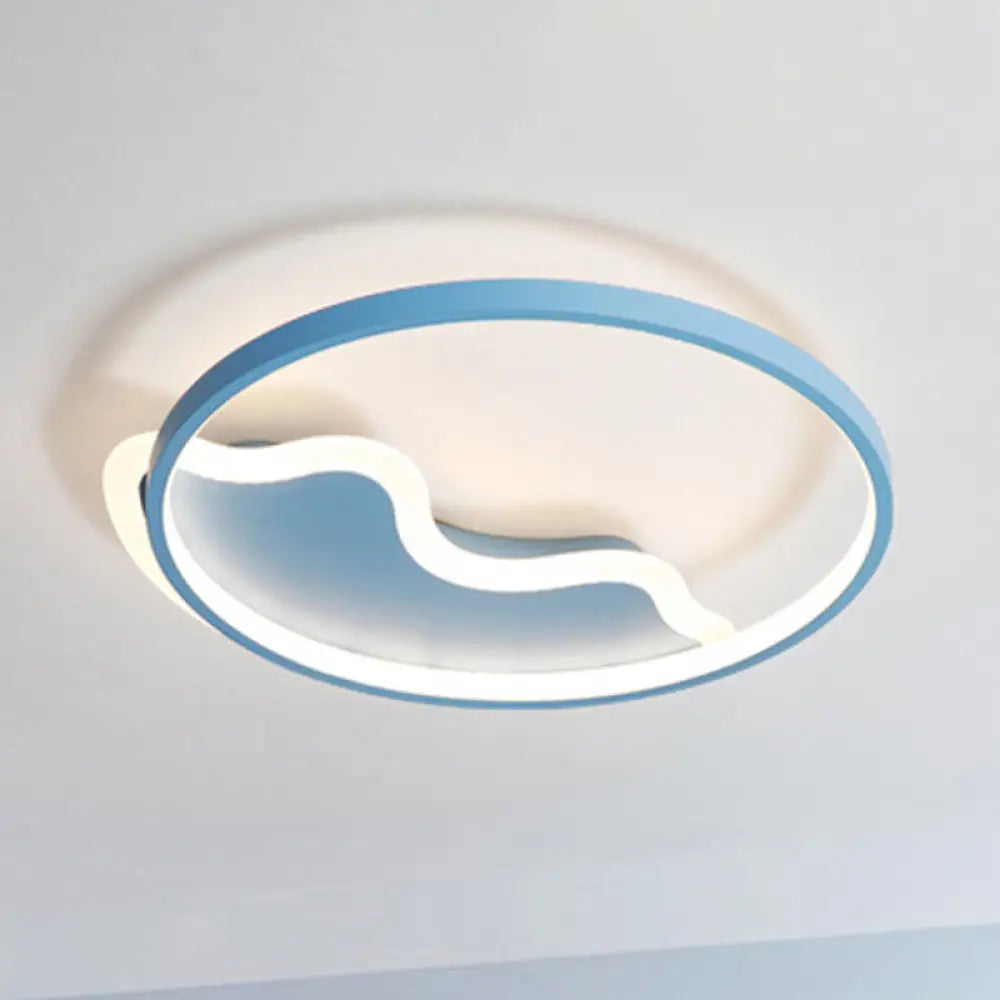 DecorBites™ DecorBites™ Nordic Style Flush Mount Acrylic Ceiling Light for Living Room and Foyer Décor