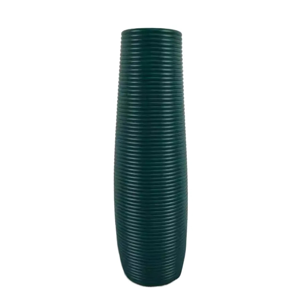 Nordic style Plastic Flower Vase - Home Decor - green-2 - Vase