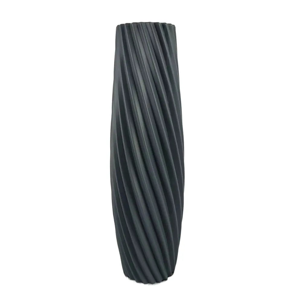 Nordic style Plastic Flower Vase - Home Decor - grey-1 - Vase