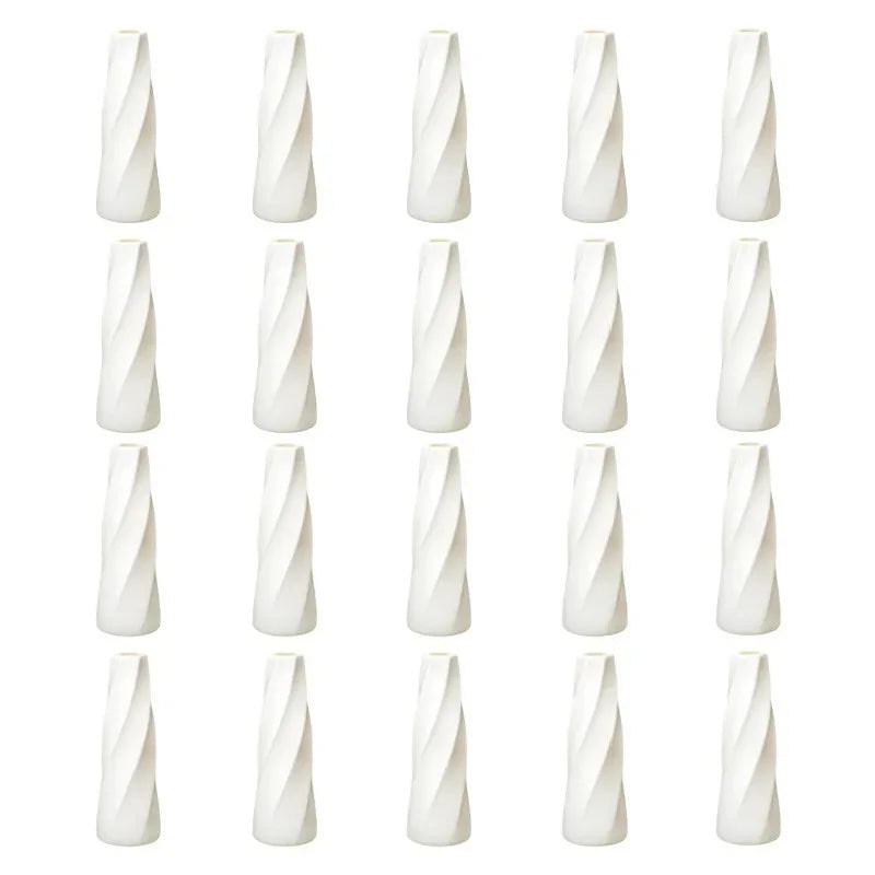 Plastic Retro Flower Vases 6-20 Pack - 20 pack / CHINA - Vase