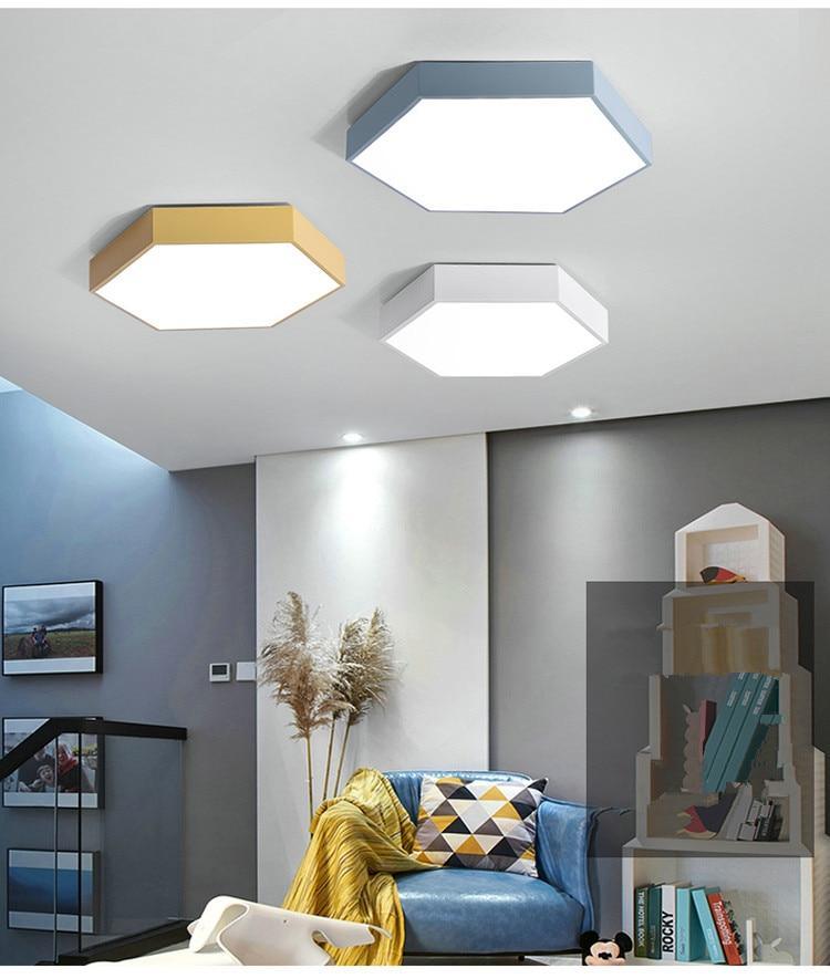 Helga - Hex Ceiling Light Fixture