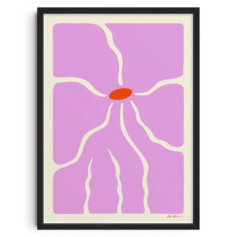 Retro Abstract Canvas Print for Home Decor - Posters