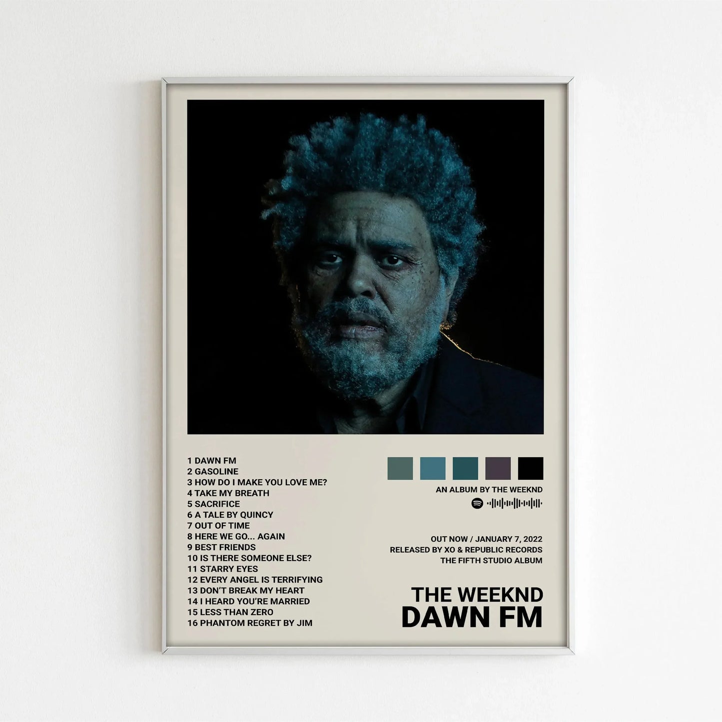 The Weeknd Music Album Posters for Home Decor - B / 20x30cm no frame - Posters