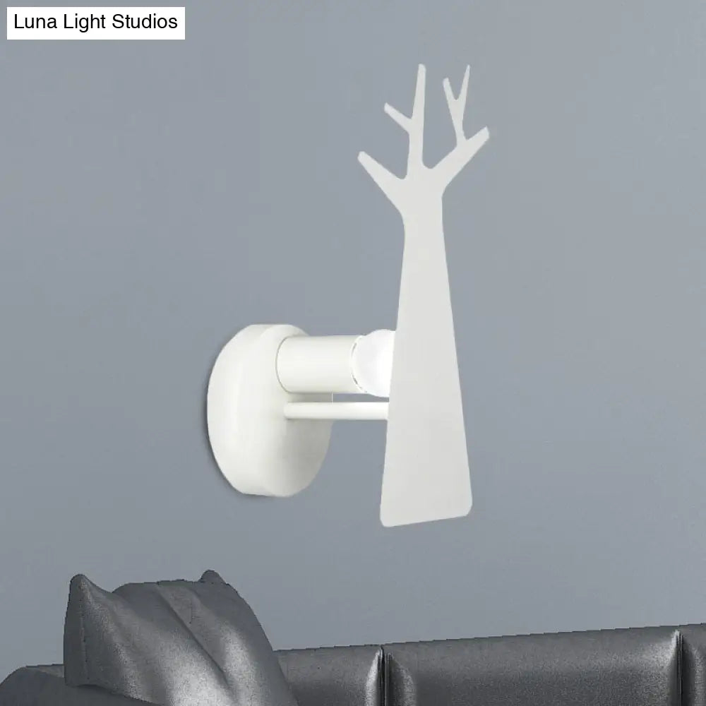 Tree Wall Mount Light - Nordic Macaron Style - Green/Grey/White - Bedroom Lighting