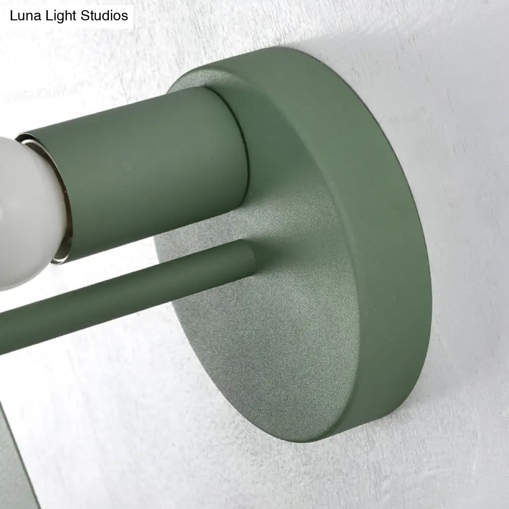Tree Wall Mount Light - Nordic Macaron Style - Green/Grey/White - Bedroom Lighting
