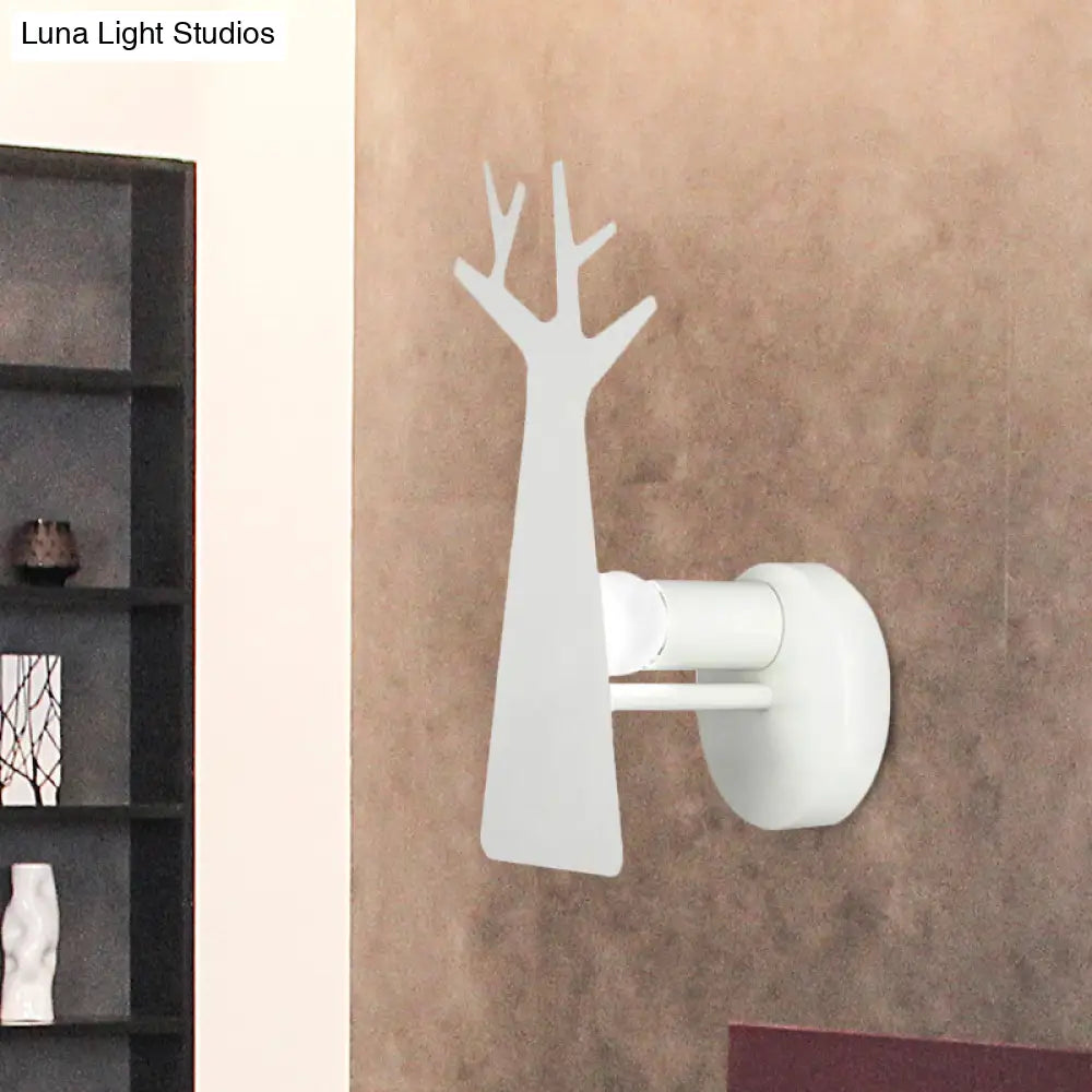 Tree Wall Mount Light - Nordic Macaron Style - Green/Grey/White - Bedroom Lighting