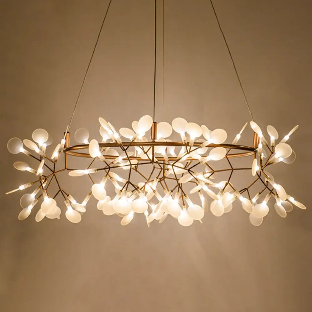 Ultra-modern Metal Ceiling Light for Restaurants - Firefly Island Suspension Lighting