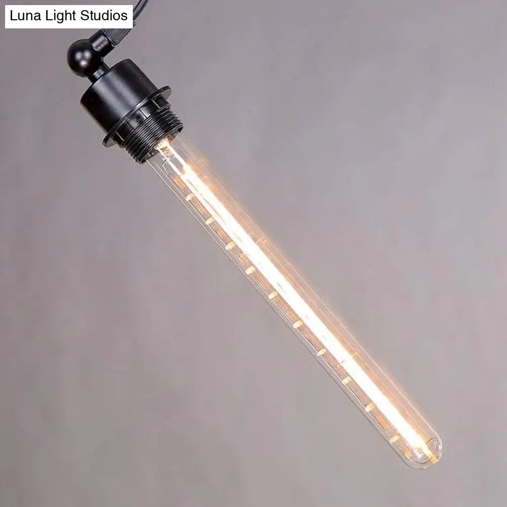Vintage Flute Pendant Light Fixtures, Industrial Retro Pendant Lamp For Kitchen Island Bar Living Room E27 Luminaire