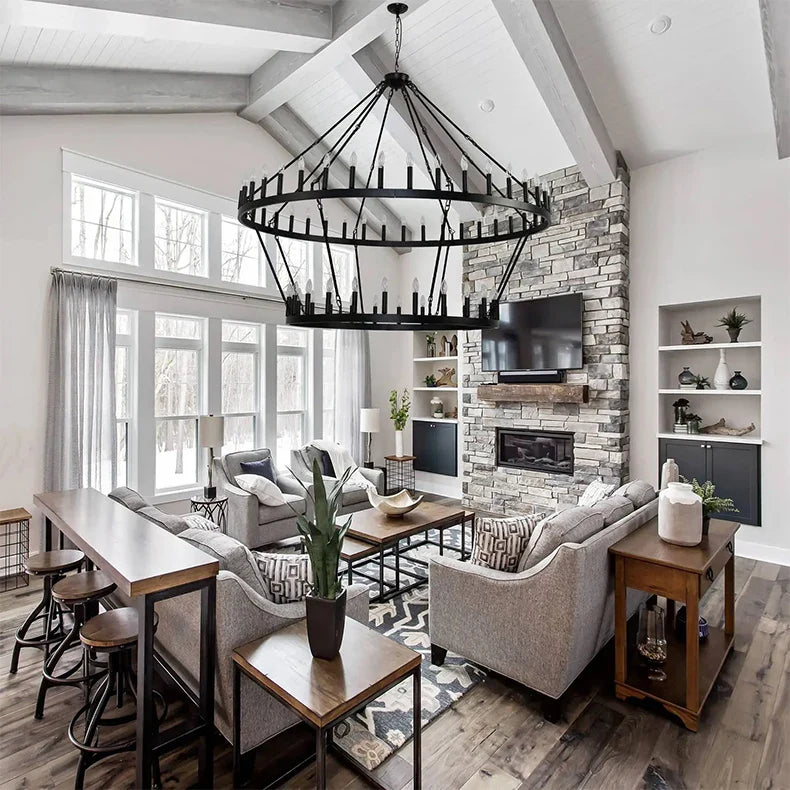 Vintage Modern LED Pendant Chandelier Light - Chandelier