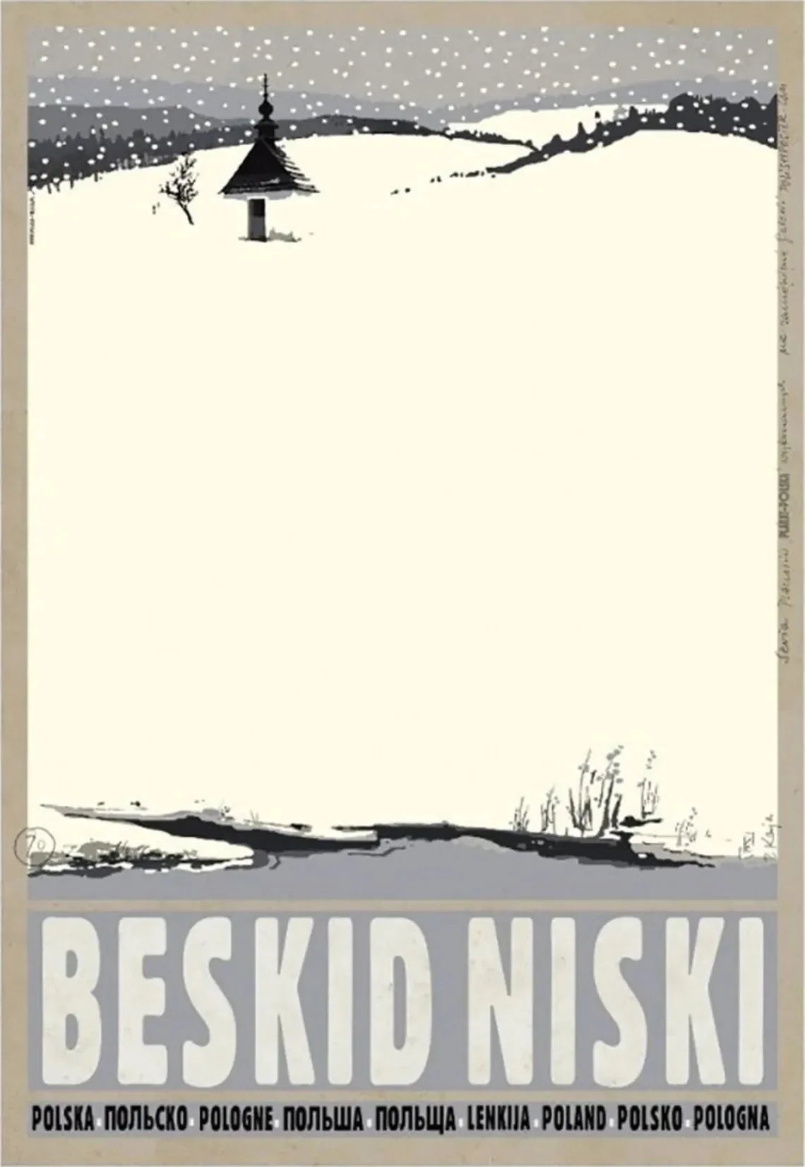 Vintage Poland City Posters Canvas Prints