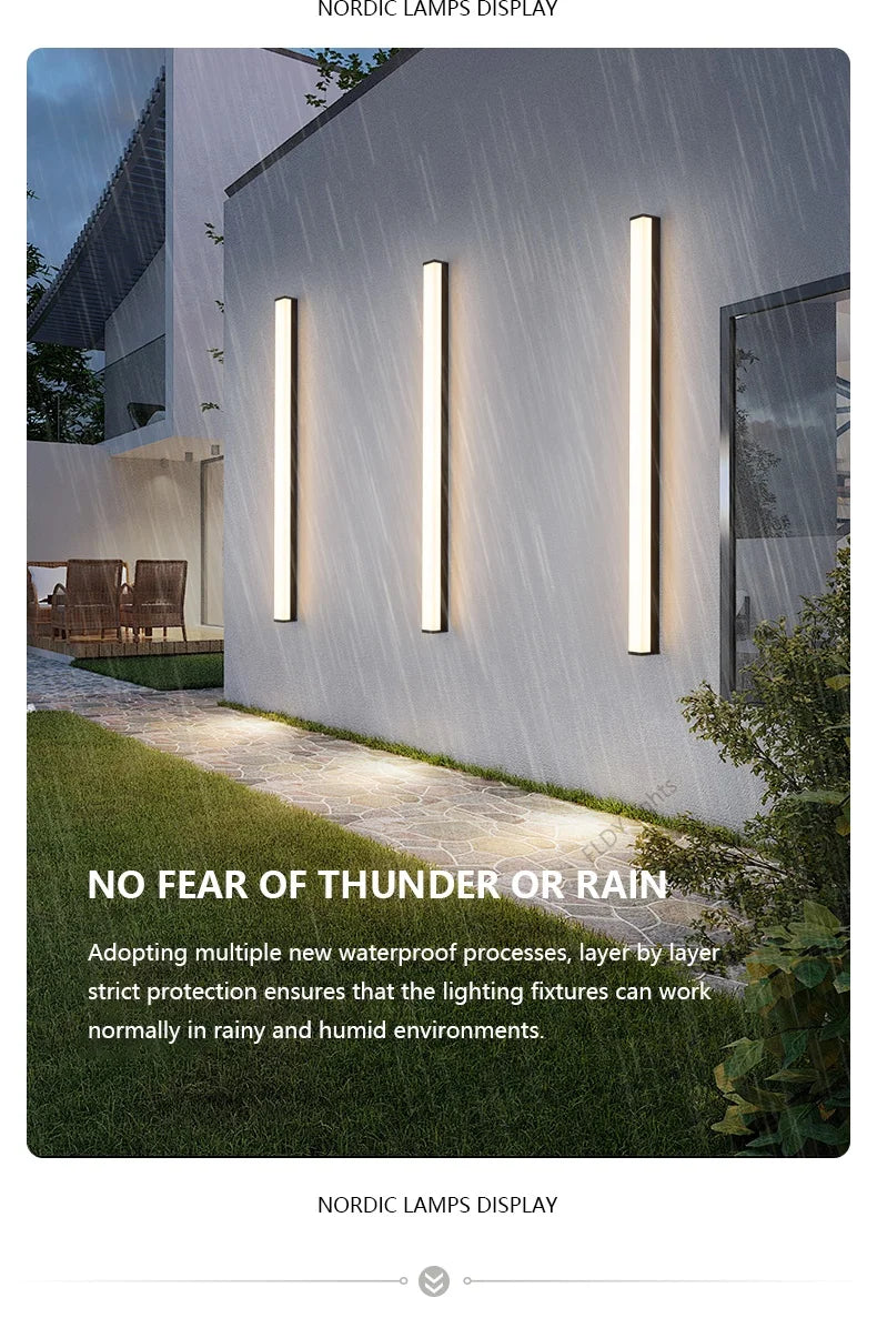 Waterproof LED Outdoor Wall Light
