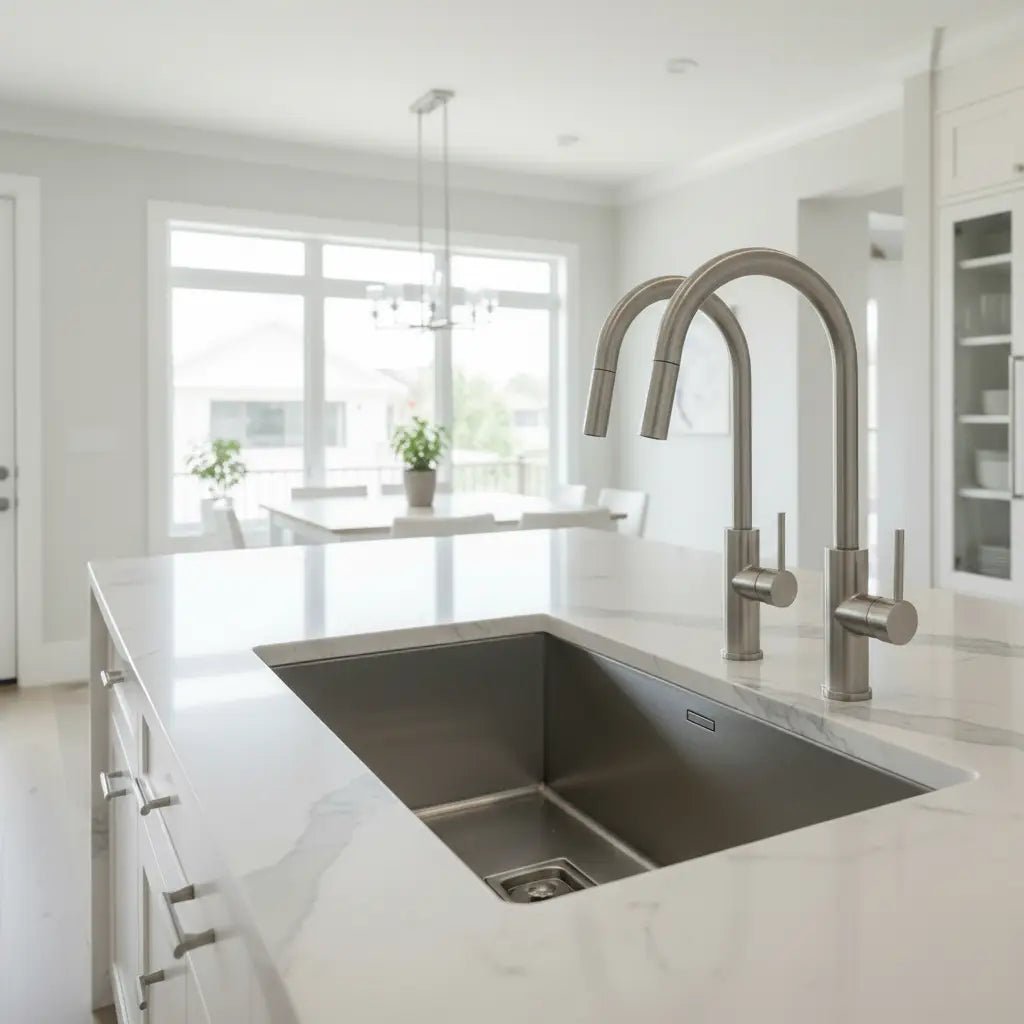 kitchen sinks with faucets combos - Decorbites