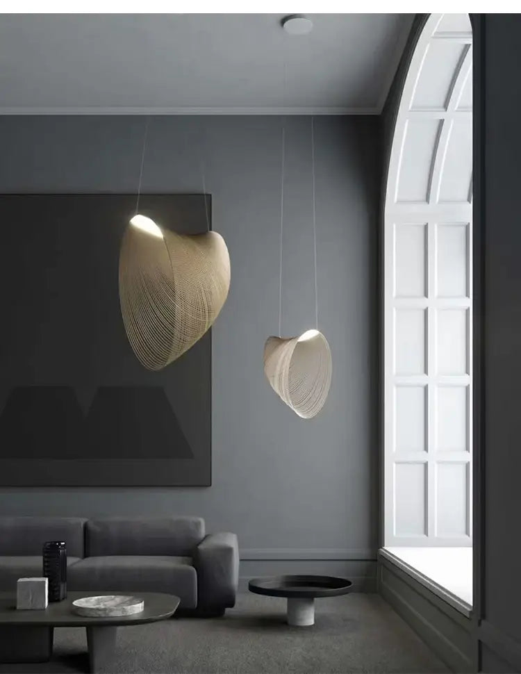 Dining Room Chandelier Log Bar Table Lamp Nordic Modern Simple