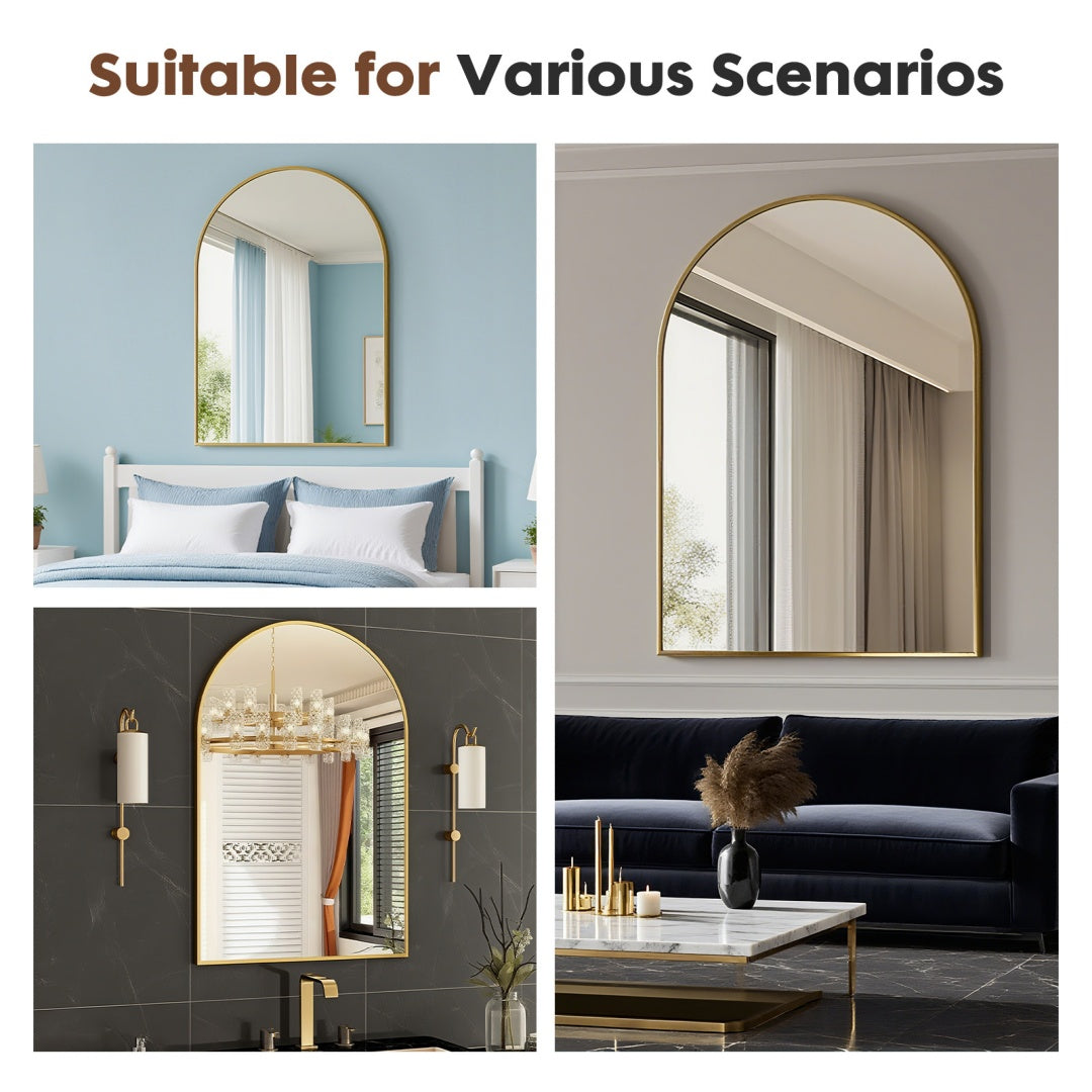 Metal Frame Wall Mirror