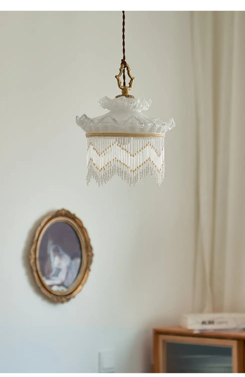 Tassel Chandelier Dining Room Bedroom Bedside Hallway Chandelier