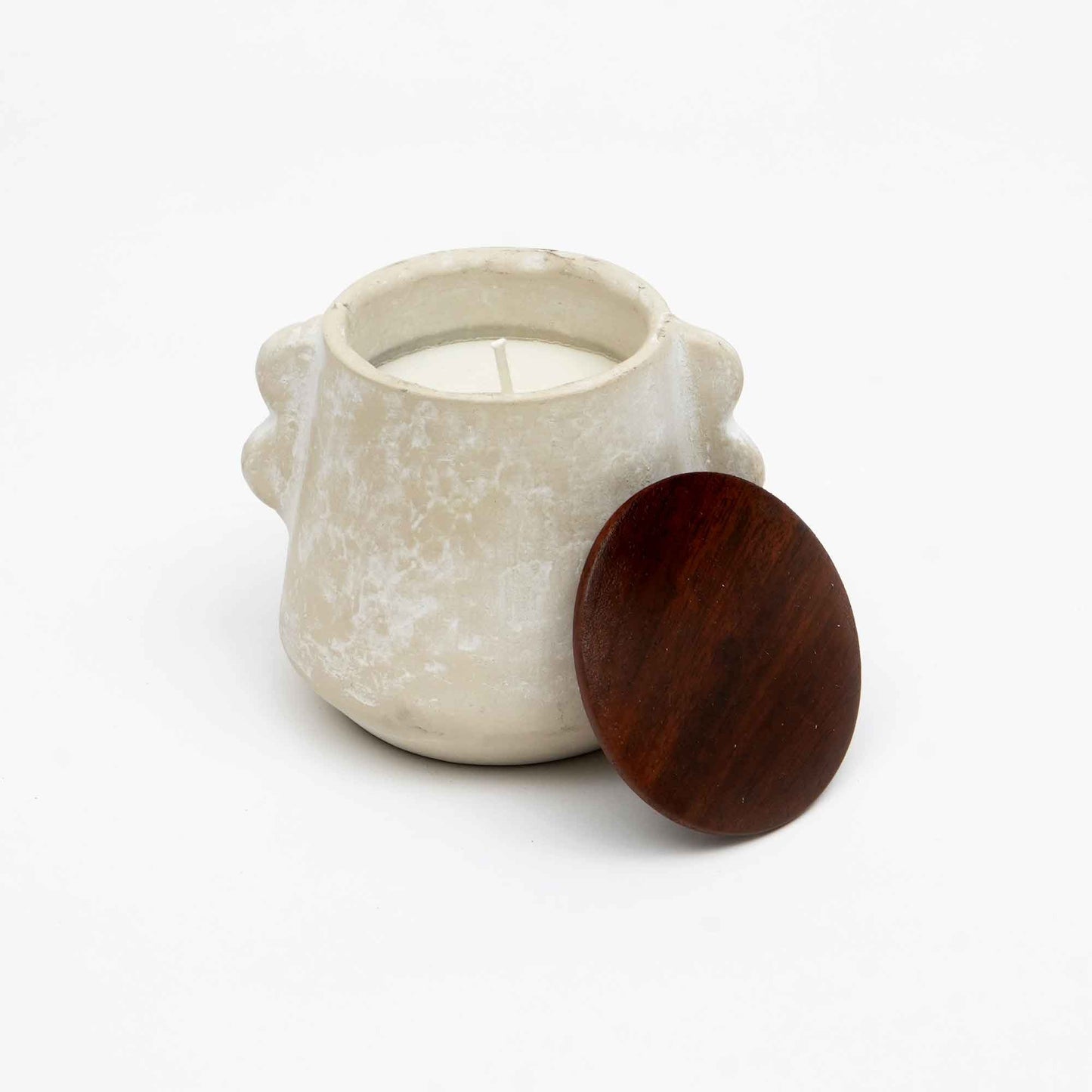 Jar Candle Ecomix Wax Fill With Wooden Lid - Vanilla Lavender, 8oz