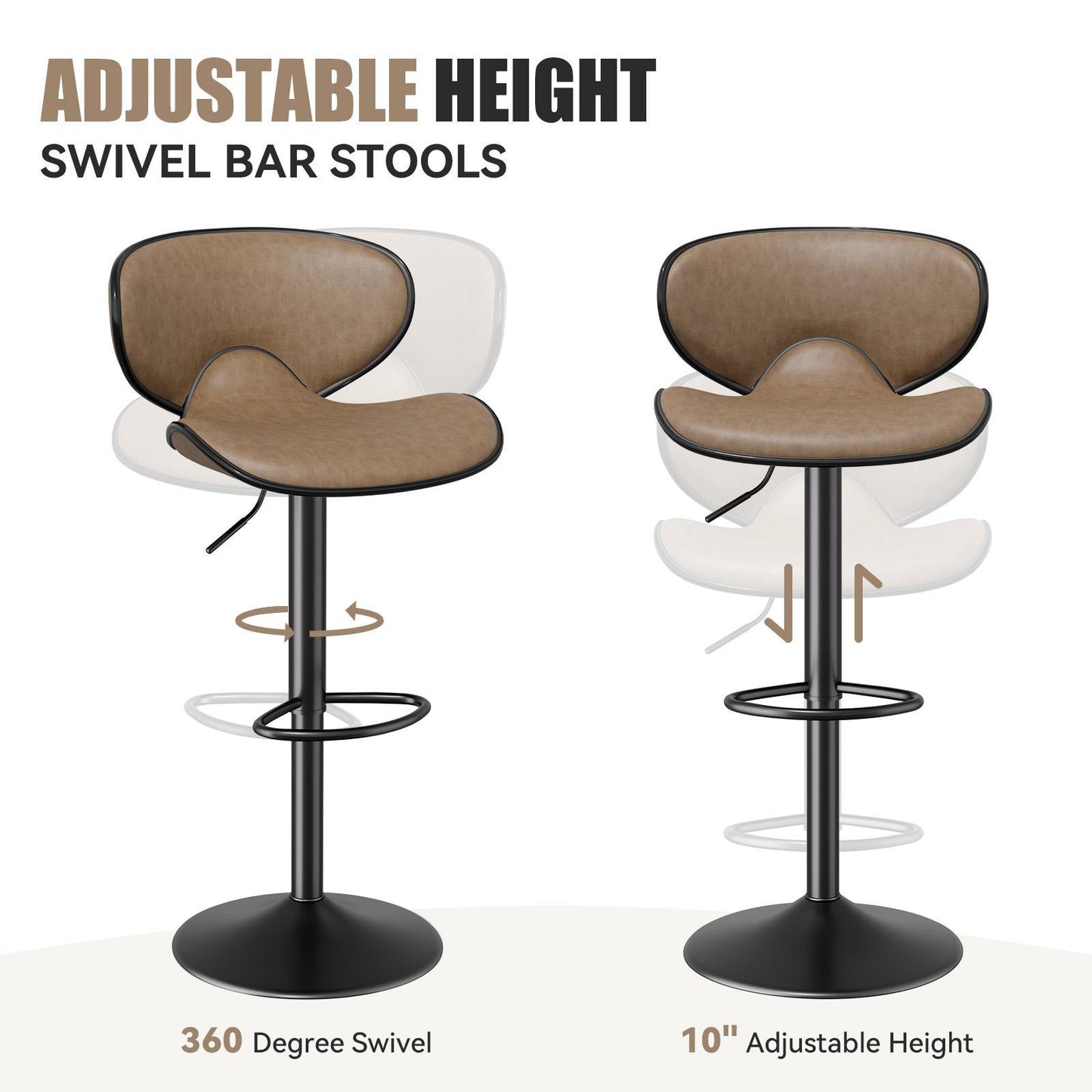 Bar Stools Fashionable Design, Stylish, Multifunctional, Durable, Perfect Combination Of Aesthetics And Practicality