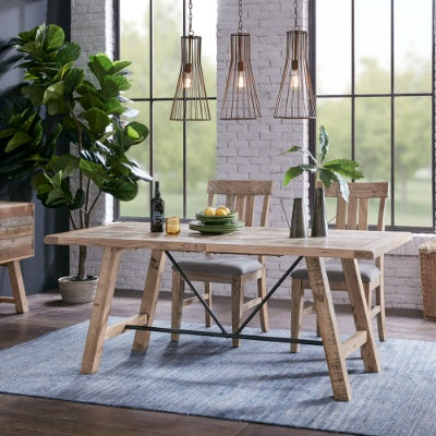Natural Solid Wood Table