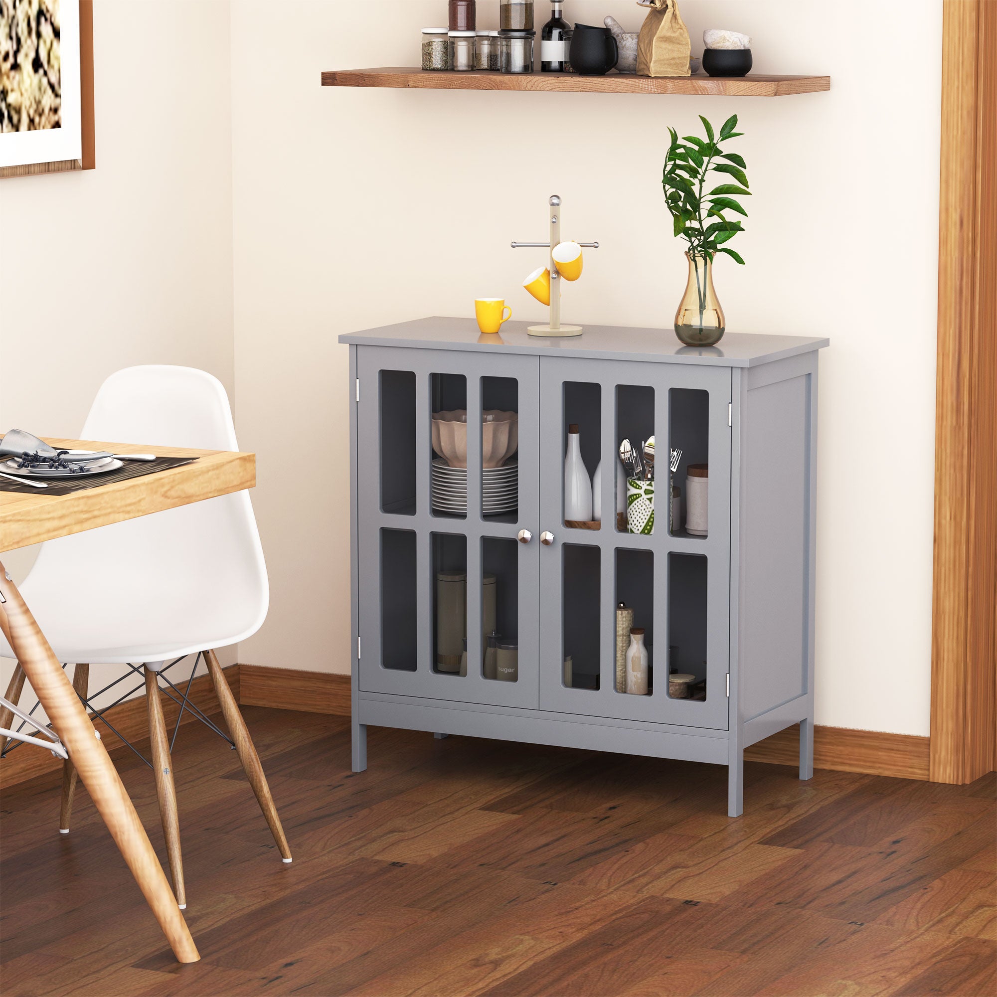 MDF Two-Tier Sideboard